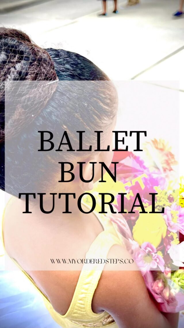 Simple steps to a perfect Bun tutorial #danceteacher #dancestudio #recital #dancerecital #hairtutorial #balletbun #dancetips