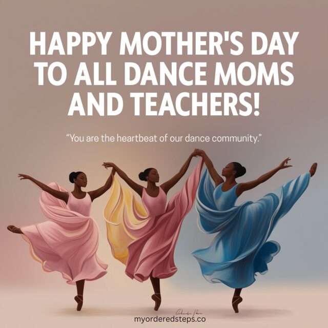 🌸 Happy Mother’s Day from My Ordered Steps 🌸

Today, we celebrate every mama who moves through life with grace, strength, and purpose.

Whether you’re in the studio cheering on tiny dancers, packing lunches while planning recitals, or balancing your own dreams with the weight of everyone else’s needs—you are seen.

Motherhood is a dance of its own, full of rhythms, restarts, and radiant moments. 💕 Thank you for the love you give, the lessons you teach, and the steps you take every day that shape the future.

From one mama to another, I hope today brings you rest, reflection, and joy. 💐

👉 Tag a mom who inspires you
📝 Read more stories, affirmations, and resources for dance moms & educators at www.myorderedsteps.co

#MothersDay #DanceMomLife #MyOrderedSteps #MomInMotion #MotherhoodInRealTime